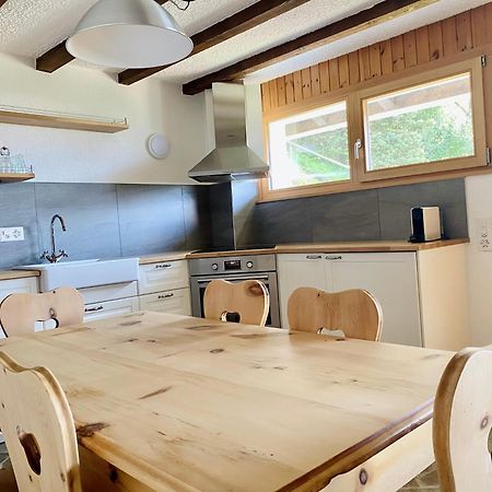 Eco Lodge With Jacuzzi And View In The Swiss Alps Grône Eksteriør billede
